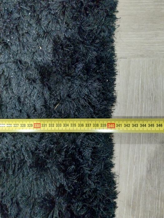 Carpete grande preta