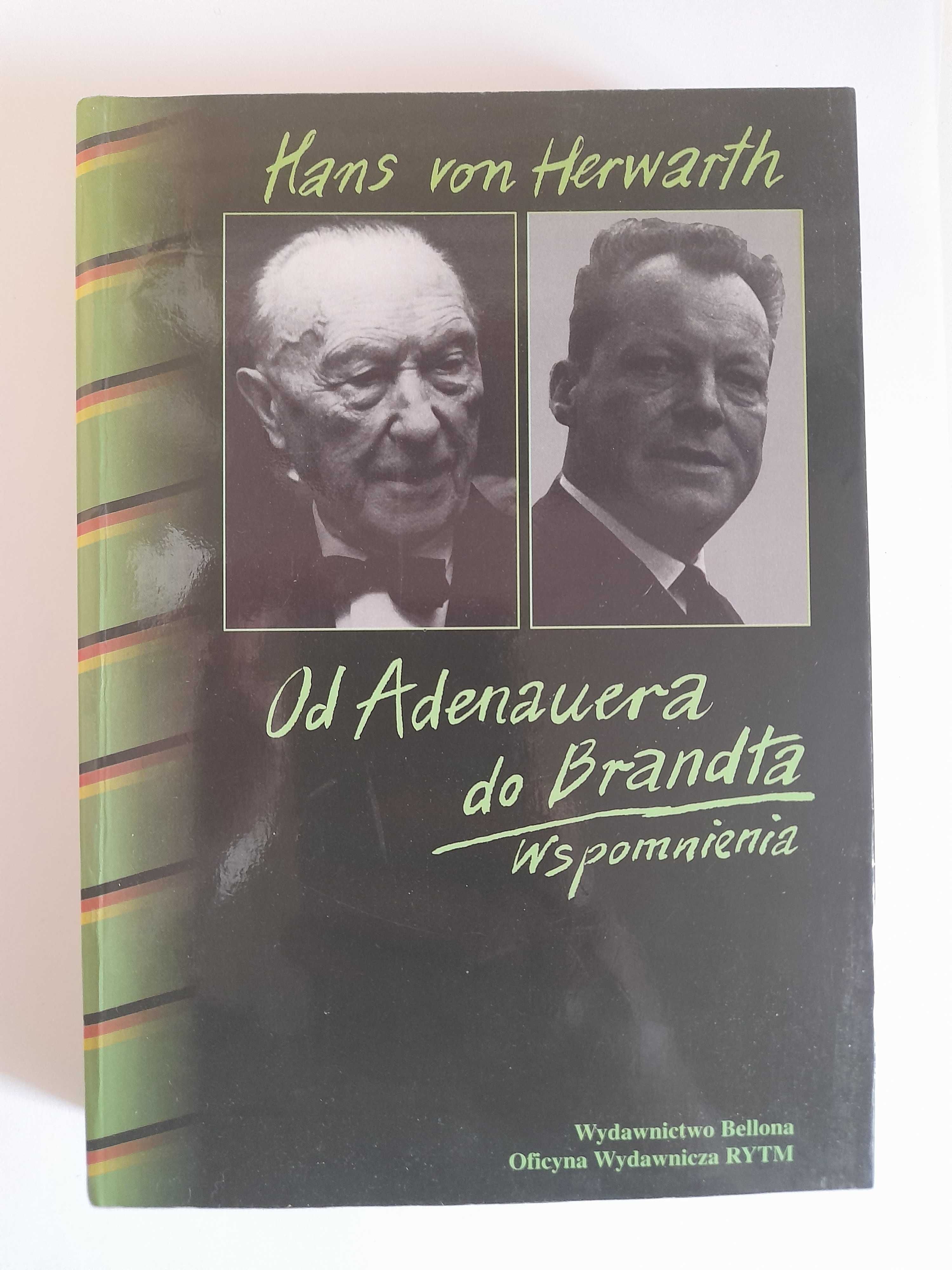 Od Adenauera do Brandta - Hans von Herwarth