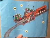 Comboio compelto com manual