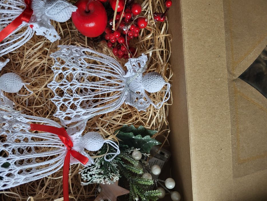 Aniołki szydełkowe handmade,  oryginalny prezent