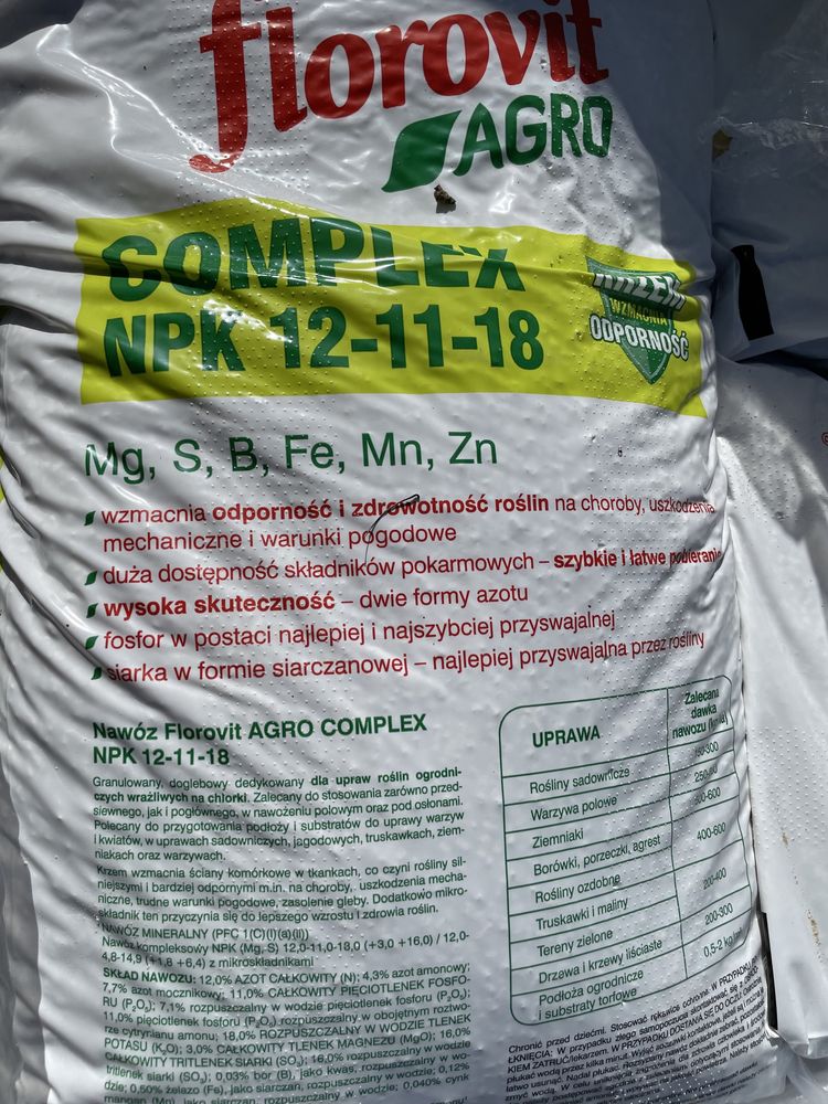 Sprzedam Florovit Complex NPK