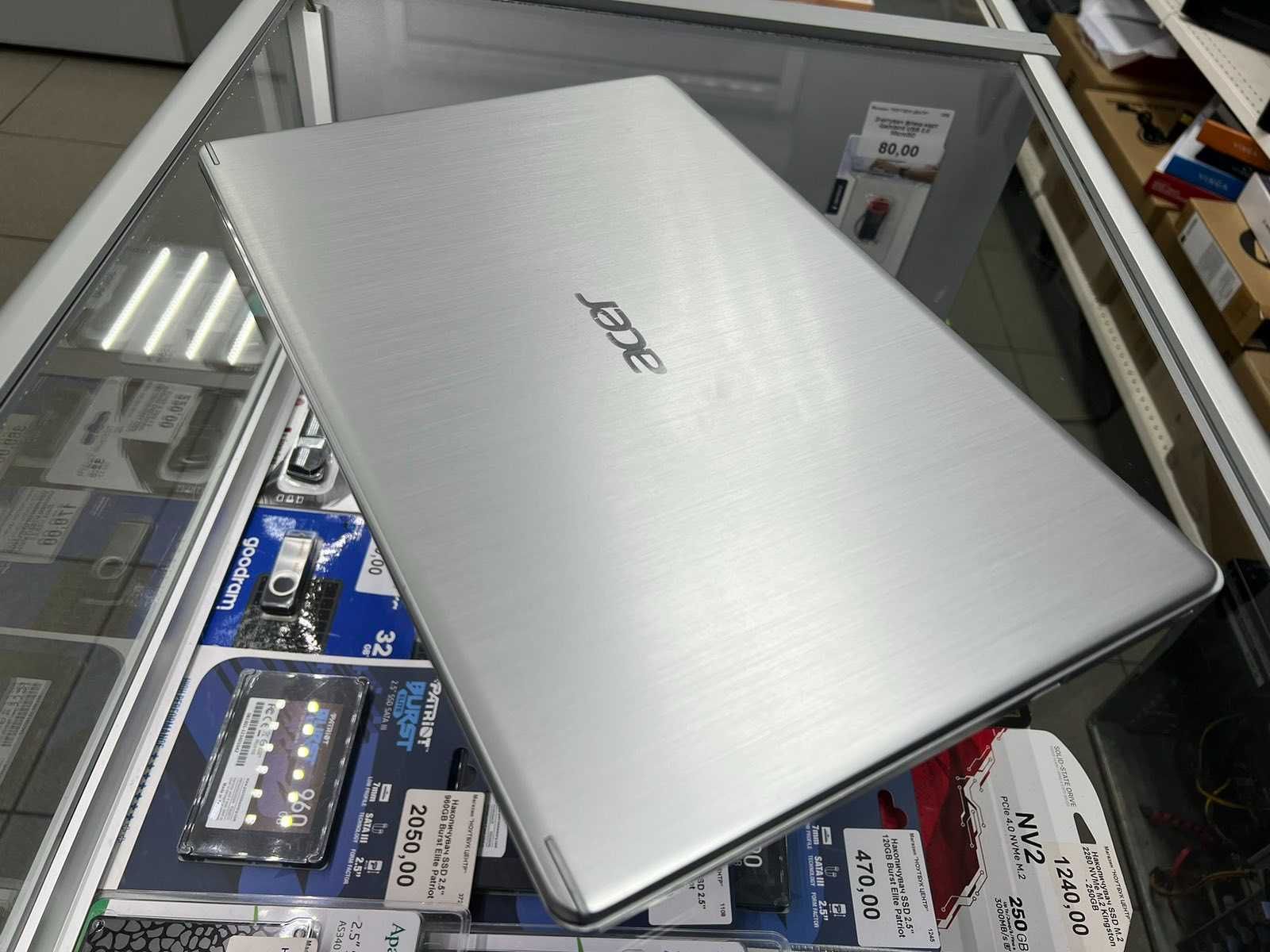 Ноутбук 15.6 Acer Aspire 5, Ryzen 3, SSD 500GB, 8 GB DDR4 з гарантією