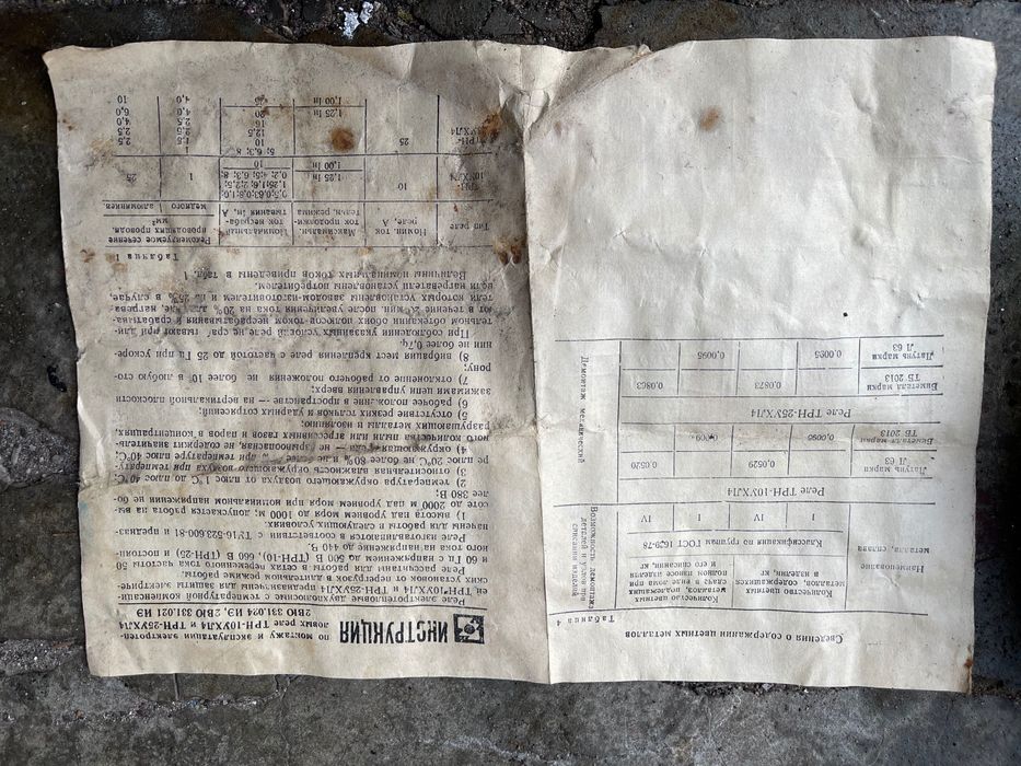 Реле электротепловой токовое двухполюсное