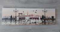 Obraz Styler Canvas Watercolor Venice, 45x140 cm