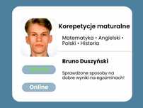 Korepetycje maturalne online – 35 zł/h – angielski, matematyka, polski