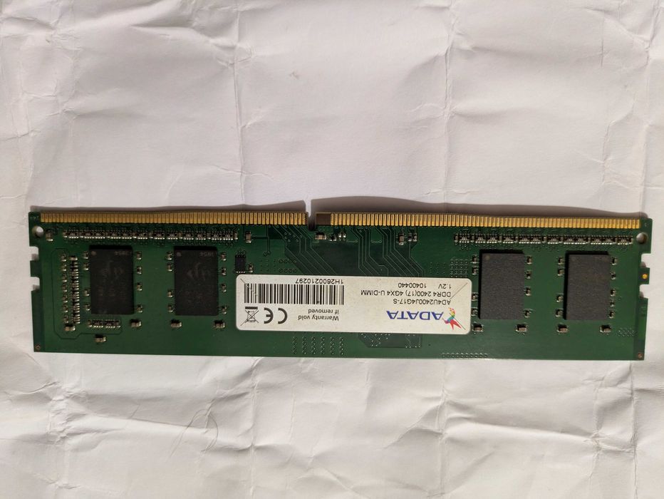 Memória RAM Adata DDR4 4GB Desktop – Usada