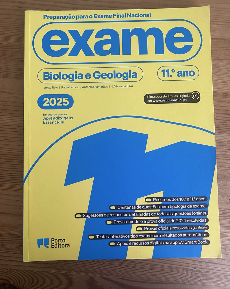 Livro de preparação para o exame final nacional de Biologia e Geologia