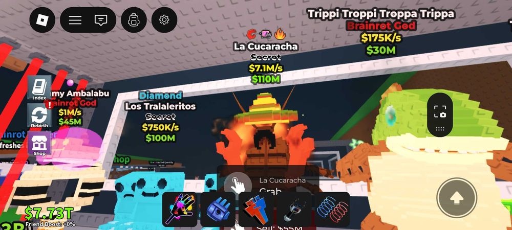 Ла кукарачі в steal a brainrot 7.1 млн в сек