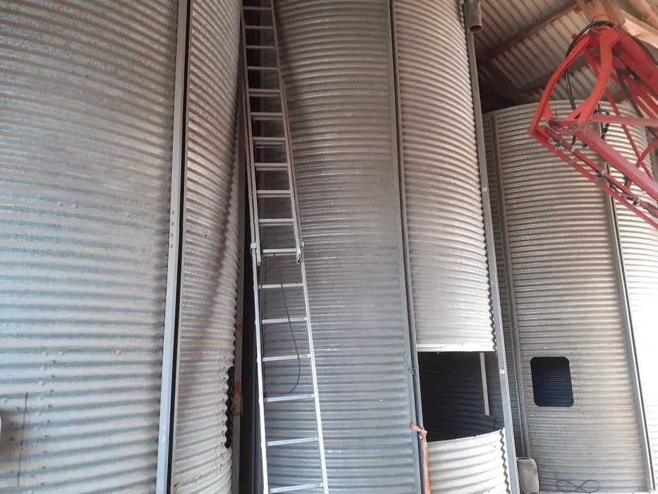 Silos zbozowy pod dach