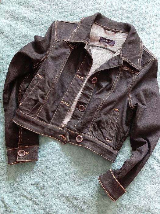 Nowa damska kurtka jeansowa granatowa Marks&Spencer rozm M