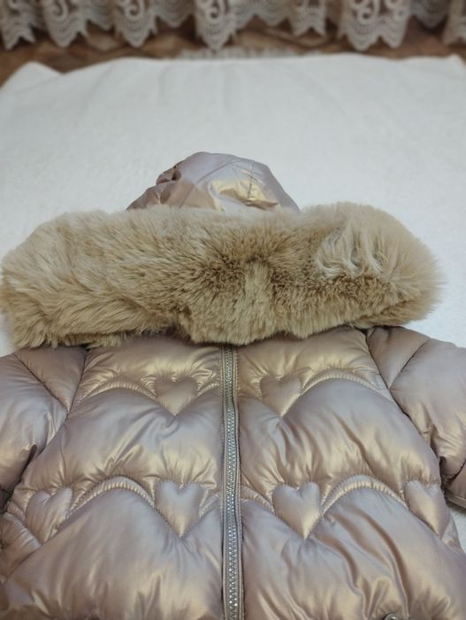 Зимова куртка, курточка, плащик на дівчинку