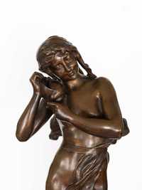 Escultura bronze Eurídice Eugène Marioton | século XIX
