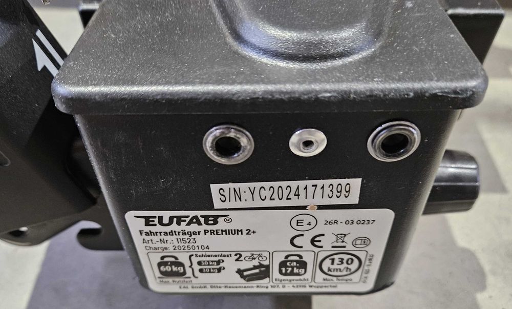 Uchwyt rowerowy EUFAB Premium 2 plus