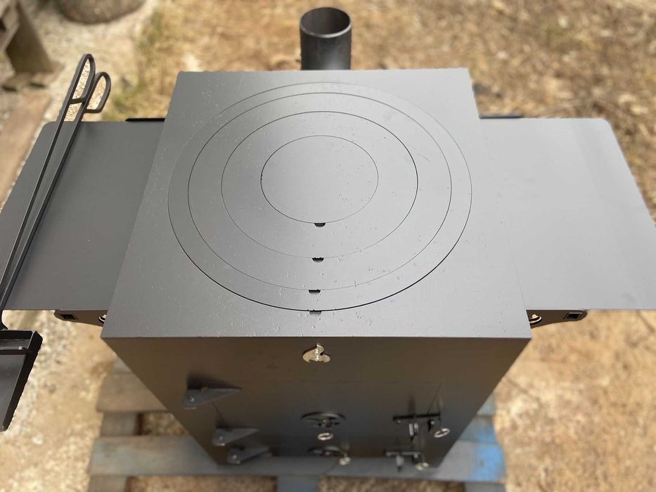 Піч під казан 5 мм, діаметр 46 см, з набірними кільцями та столиками