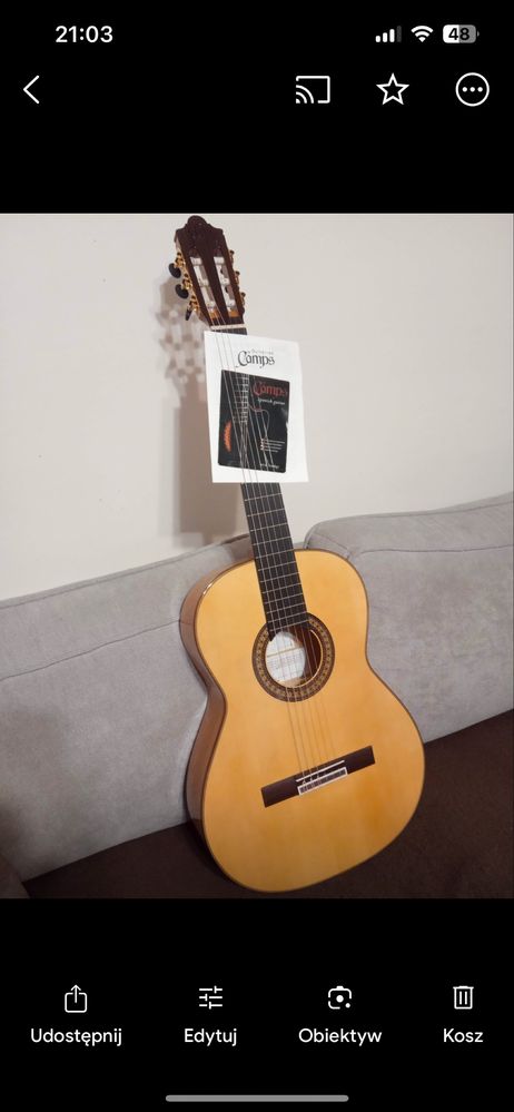 Gitara   klasyczna  Flamenco Camps Primera