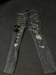 Amiri snake jeans slim fit, амири джинсы