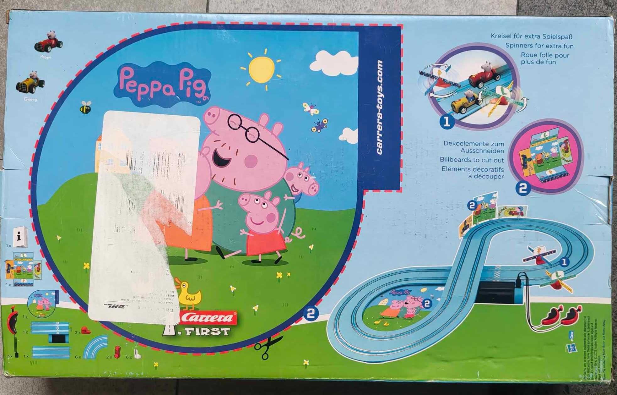 Carrera FIRST Peppa Pig zestaw torów wyścigowyc