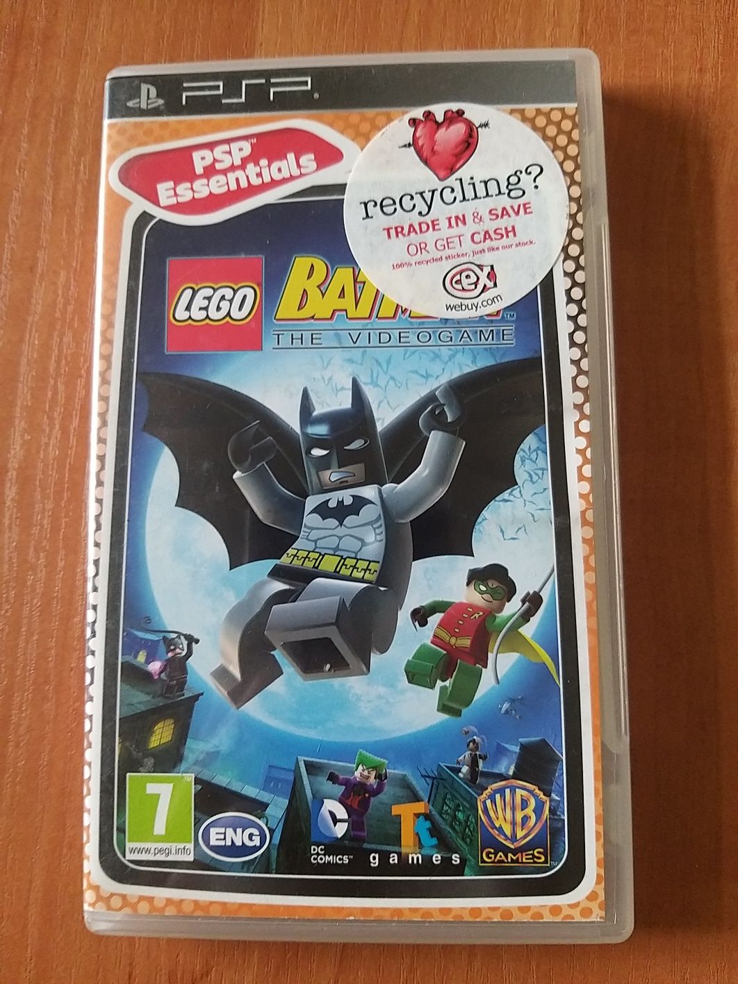 Gra lego Batman na konsolę Sony psp