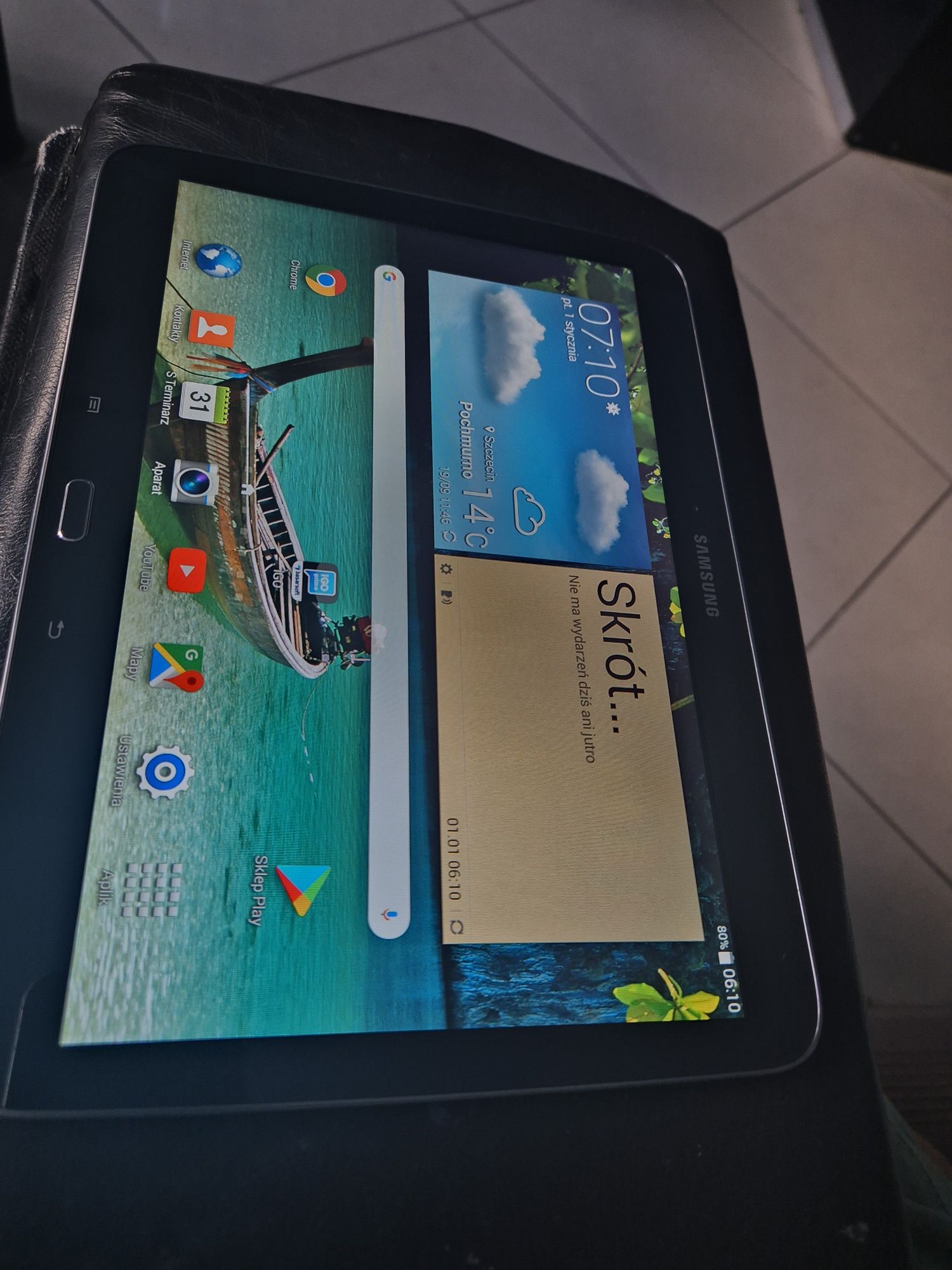 Tablet samsung galaxy tab 3 idealny do igo promo truck