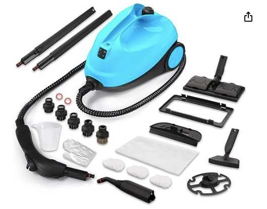 Maquina de vapor para superfícies complicadas