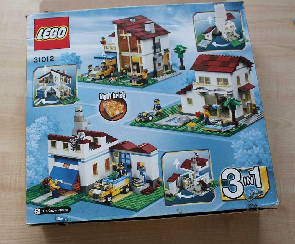 klocki LEGO CREATOR 31012 3w1 dom rodzinny