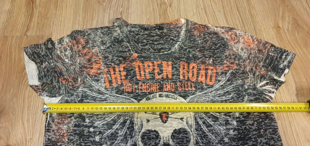 CIPO & BAXX koszulka męska rozmiar L wymiary na zdjęciach