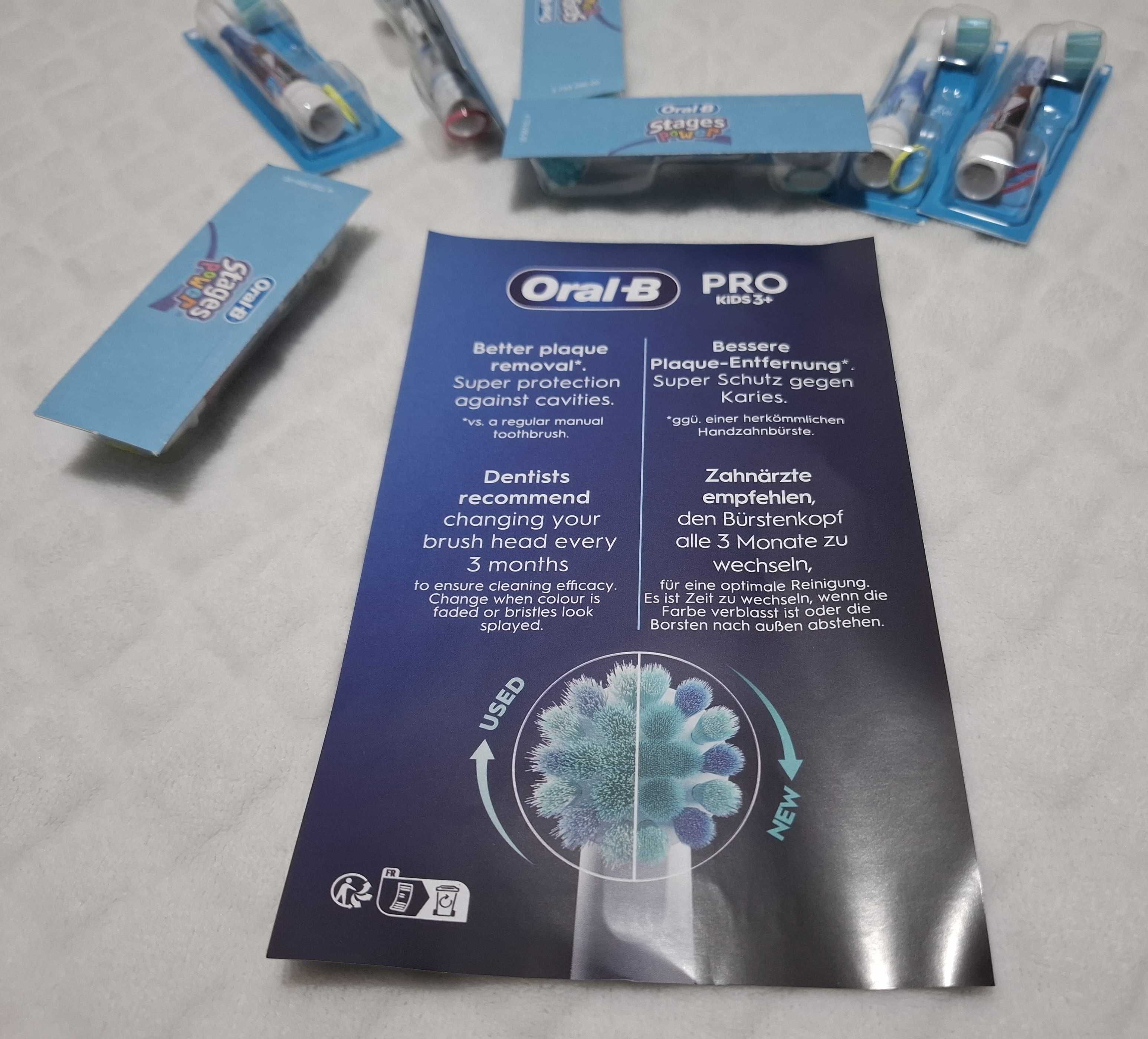 Oral B-Kids Frozen, końcówka do szczoteczki elektrycznej, 1szt.