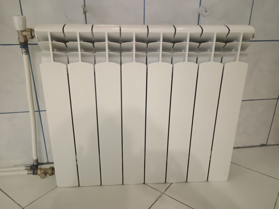 Grzejnik aluminiowy.
