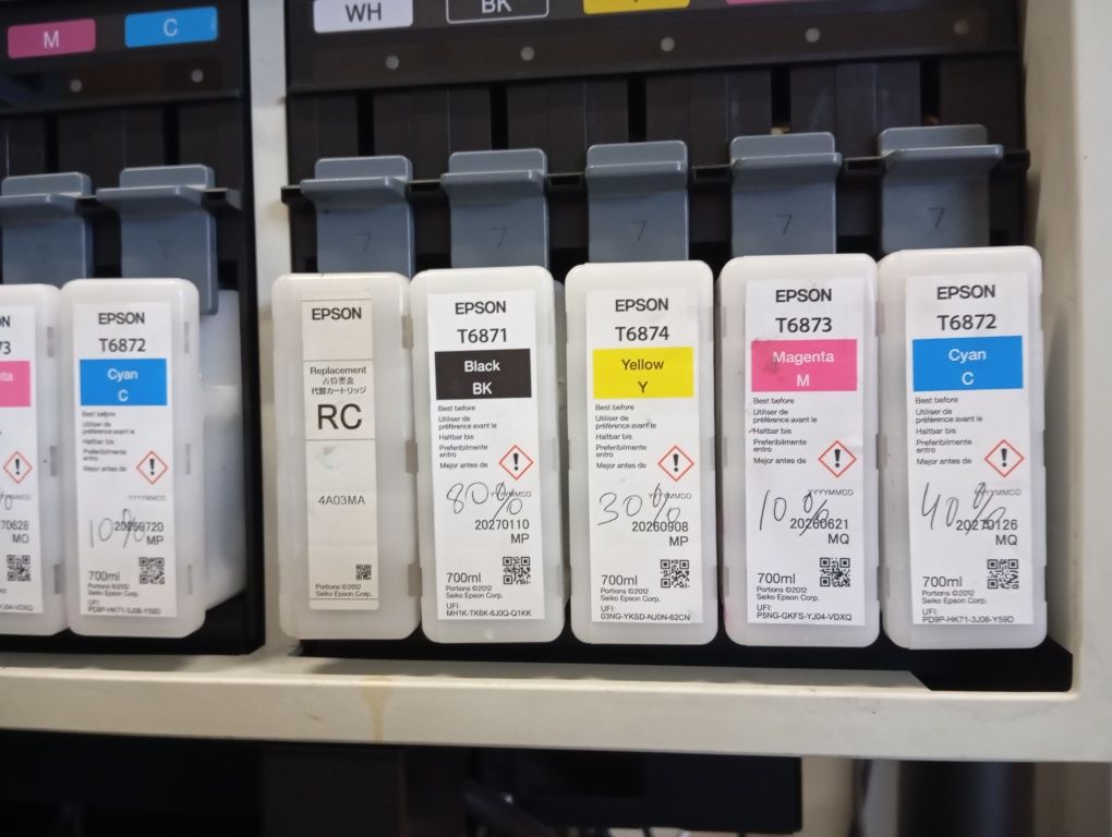 Tinteiros Epson S50600 plotter impressão