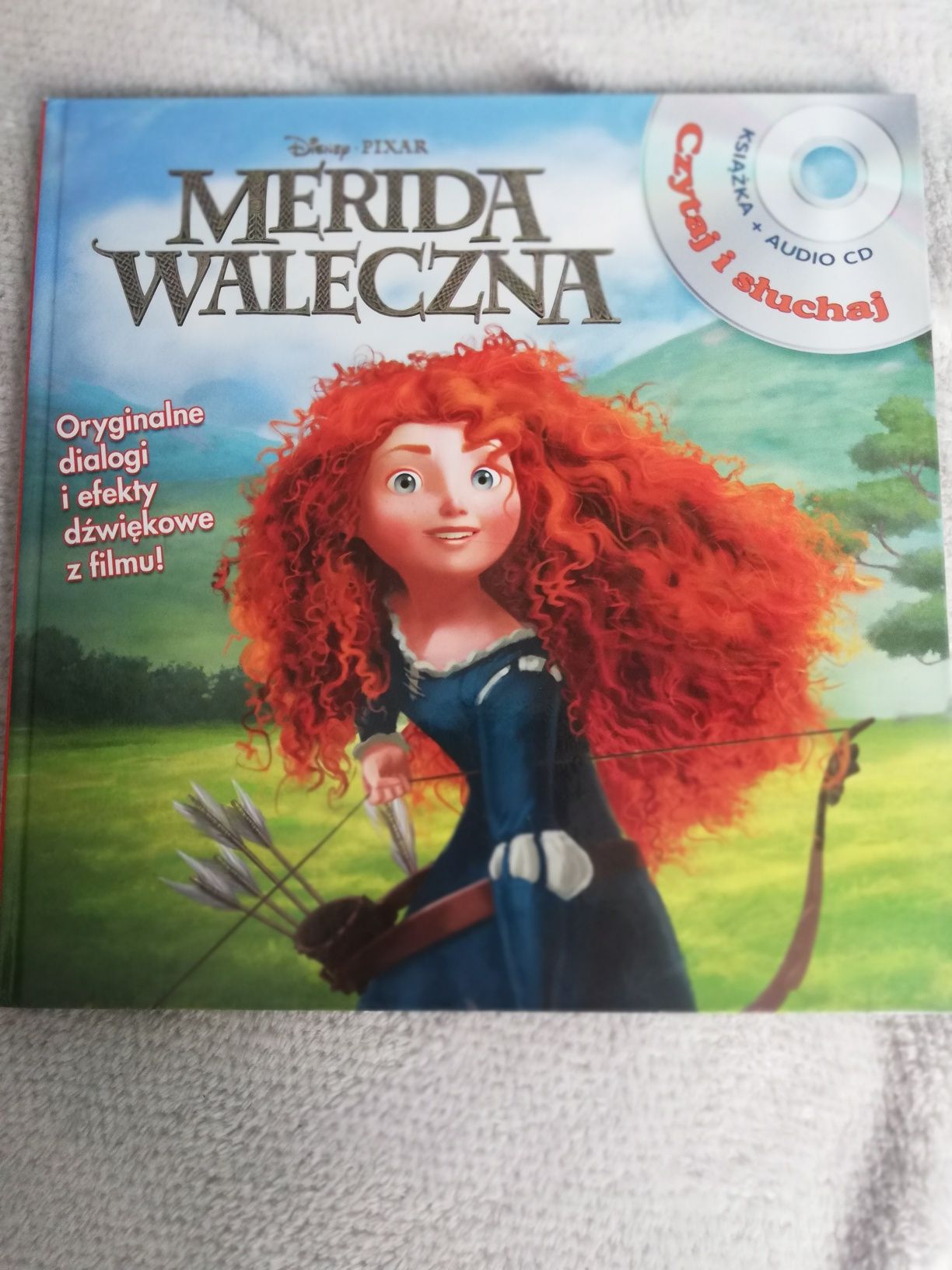 Książka Merida Waleczna z CD