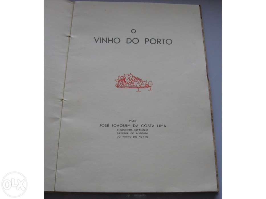 O vinho do porto  - josé joaquim da costa lima 1956