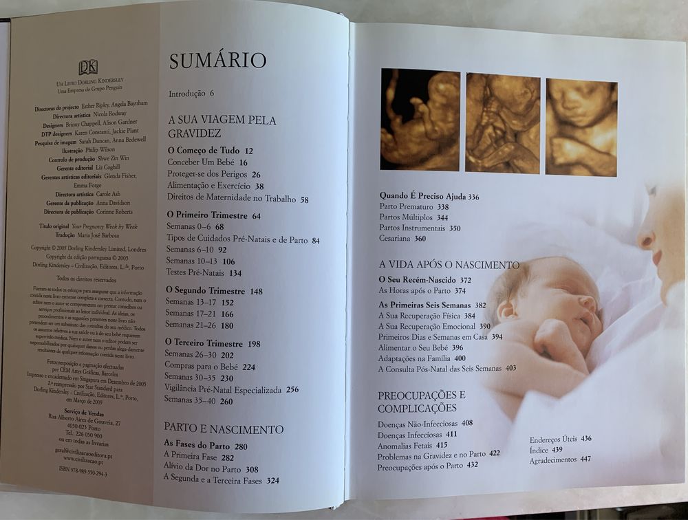 Livro: Gravidez semana a semana (como novo)