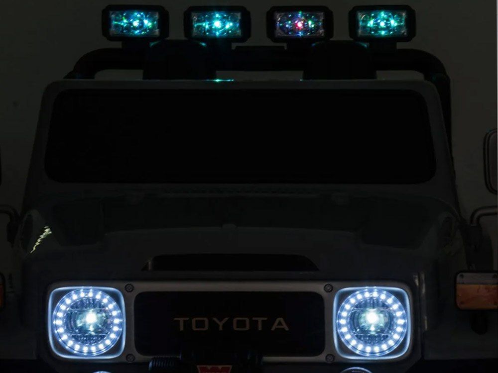 2osobowa 4x4 24V 4x100W Auto na aumulator jeep Toyota Land Cruiser