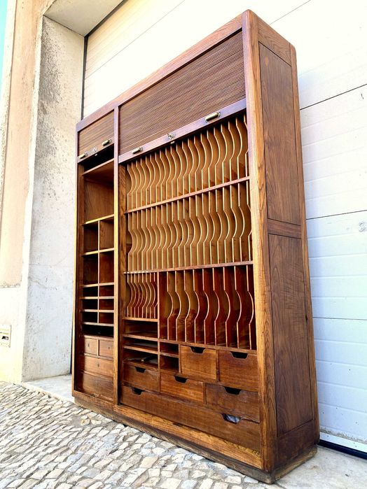 Ficheiro olaio vintage 155comp x 39,5prof x 195,5alt