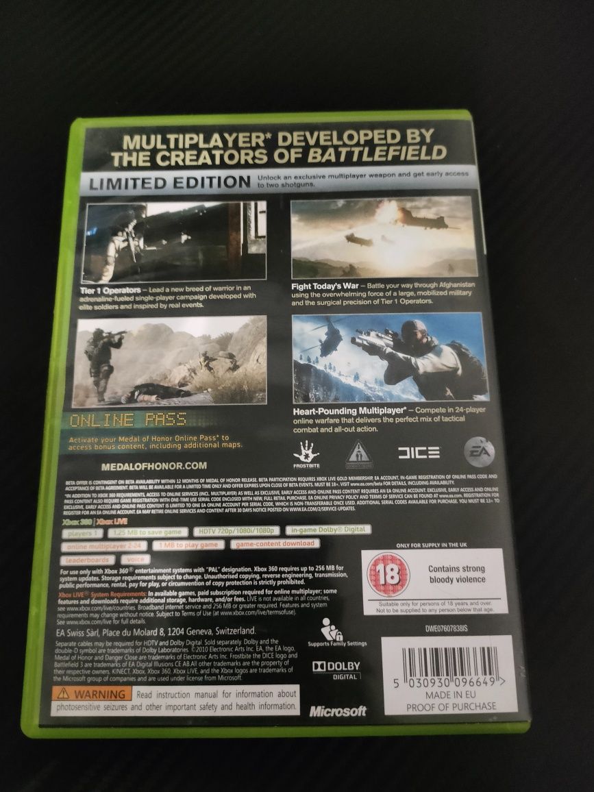 Medal Of Honor (Xbox 360)
