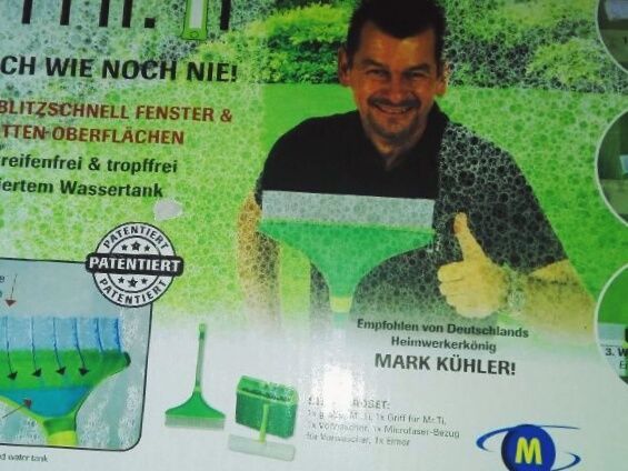 Mr. Ti - NOWY zestaw do mycia okien i kabin prysznicowych