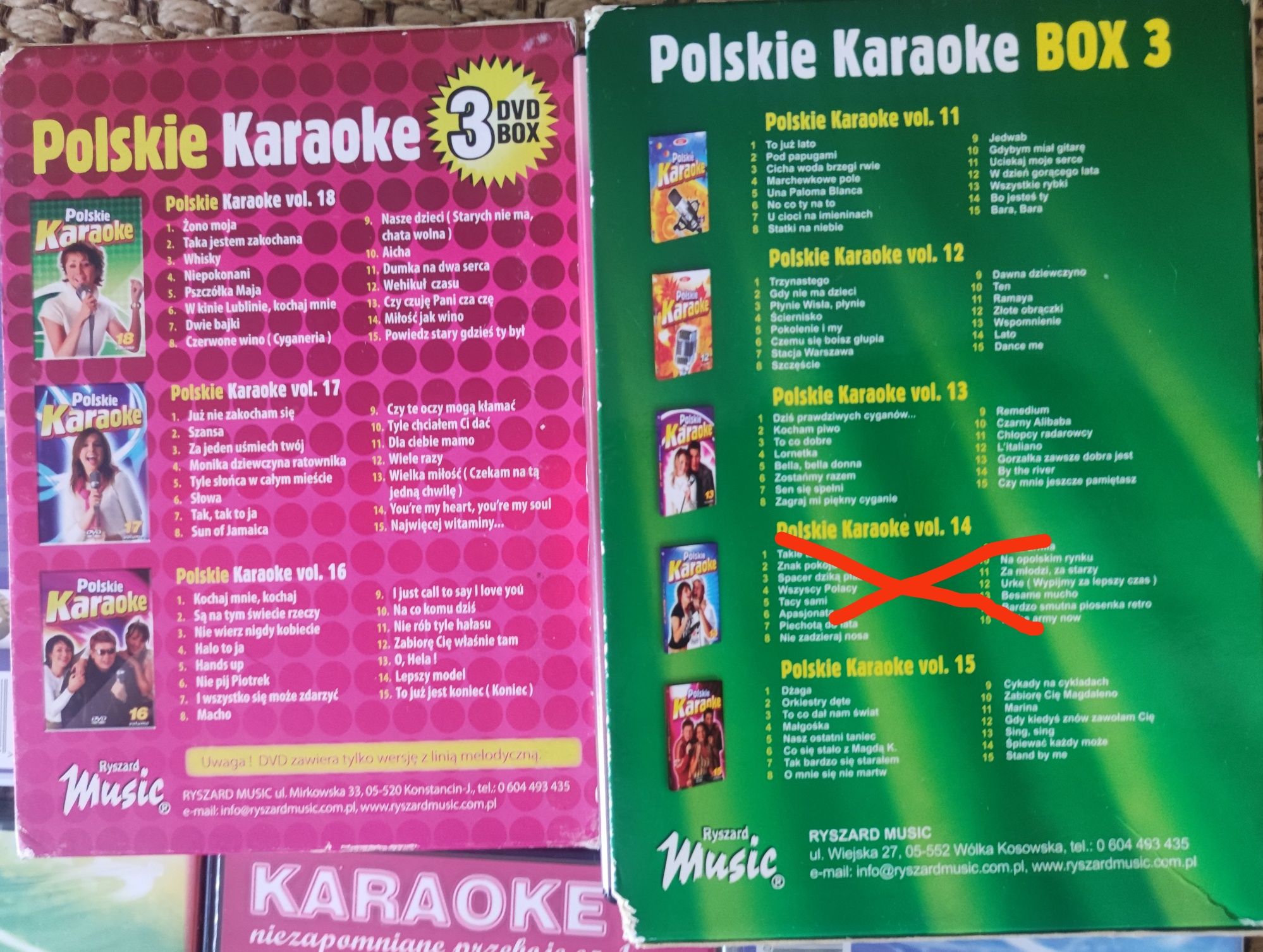 Karaoke polskie hity 20 płyt