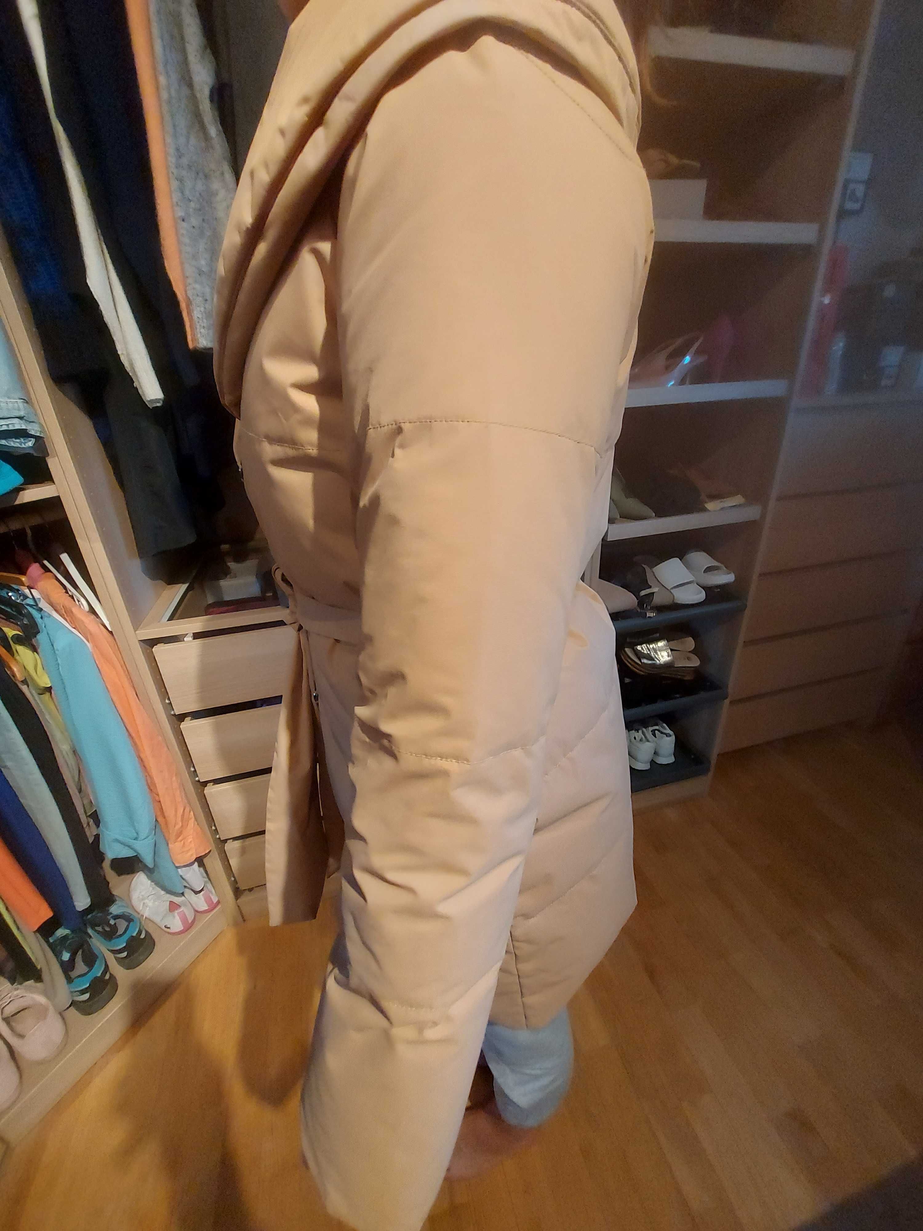 Kurtka nowa z lisem damska