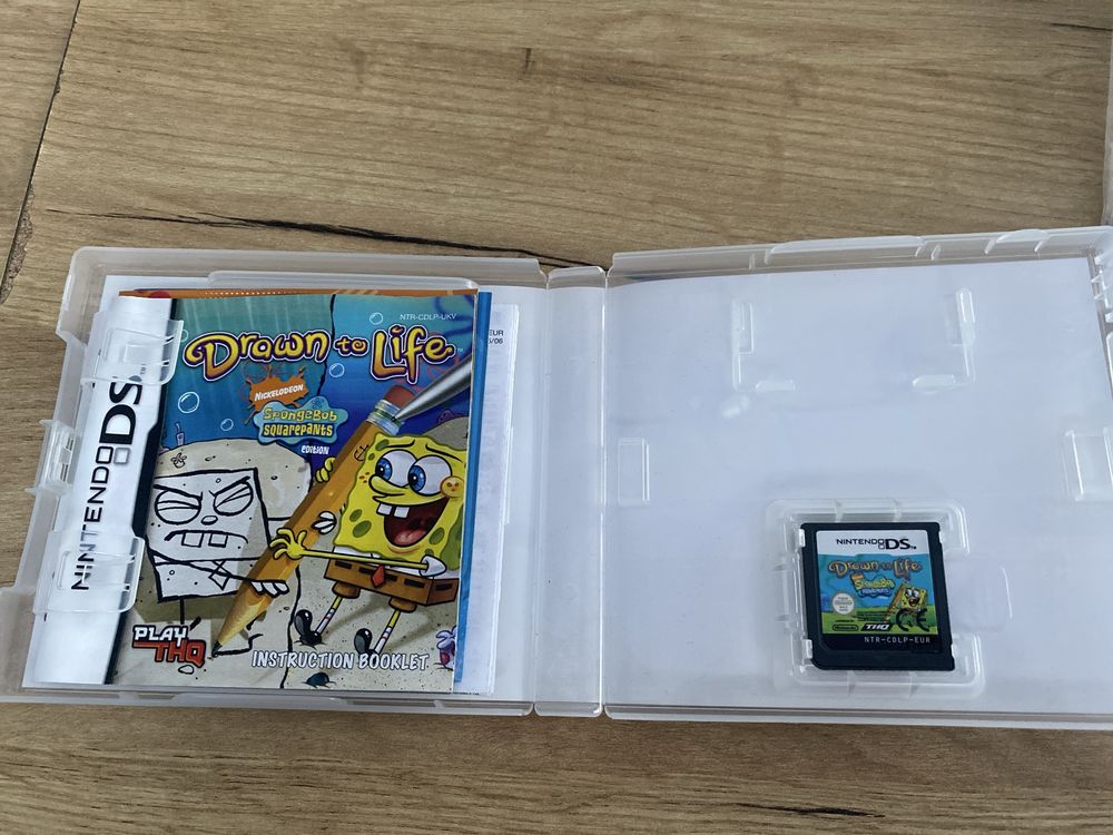 Gra Nintendo Spongebob Drawn to Life