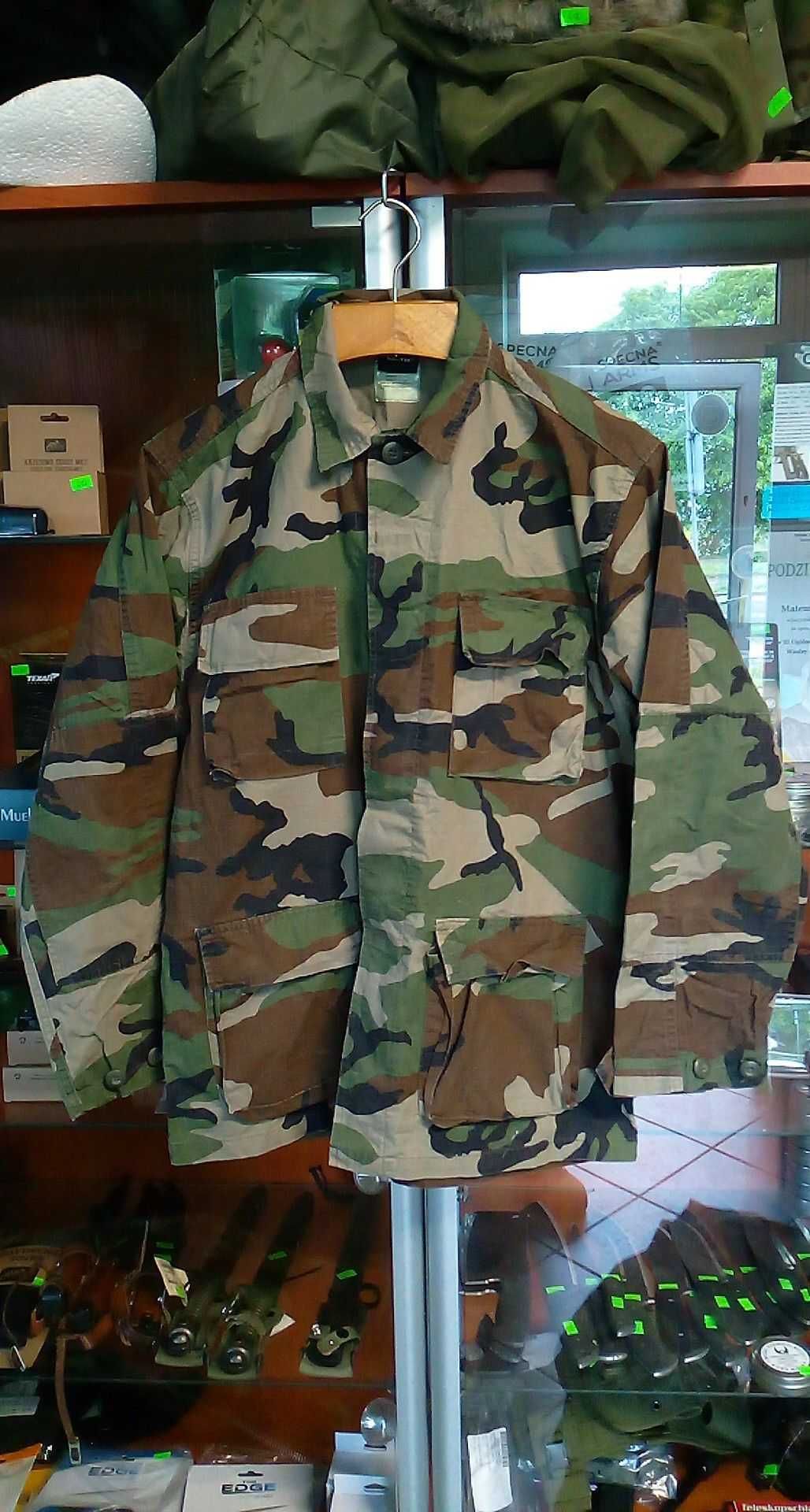 Bluza Mundurowa BDU Woodland US.Army r.Small Regular Miltec