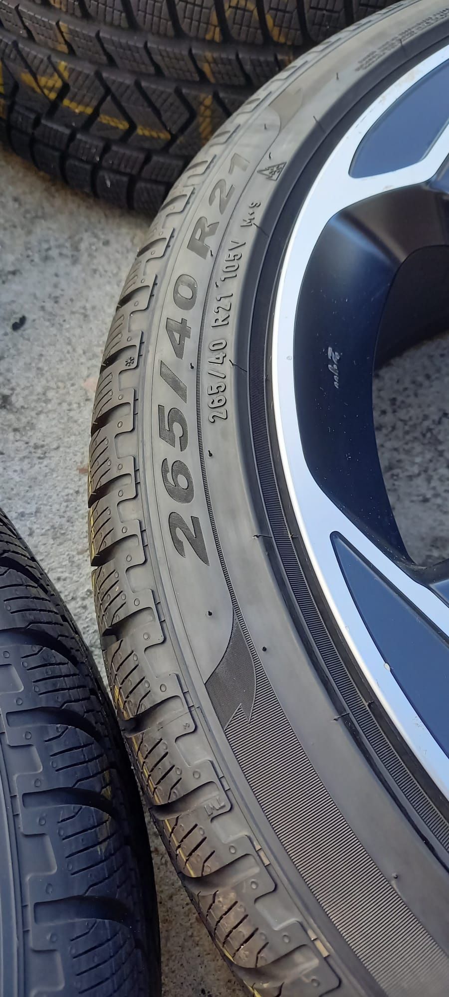 Koła Zimowe 21cal OZ" Mercedes 5x112 opony 265/40/21 Pirelli Scorpion