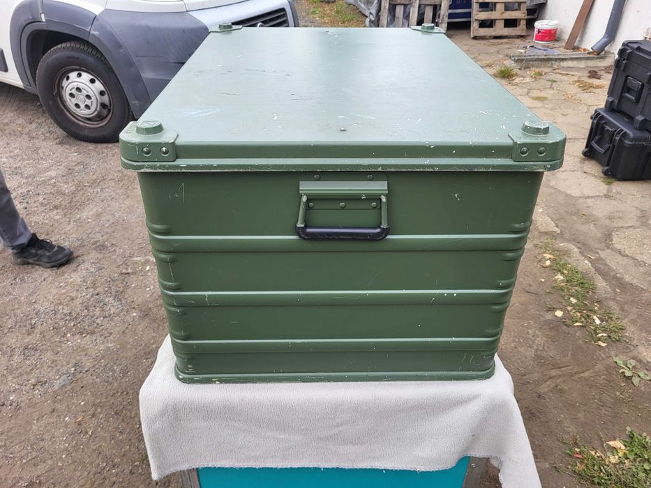 ZARGES K470 (75x55x41x) Skrzynia uniwersalna, wojskowa FAKTURA