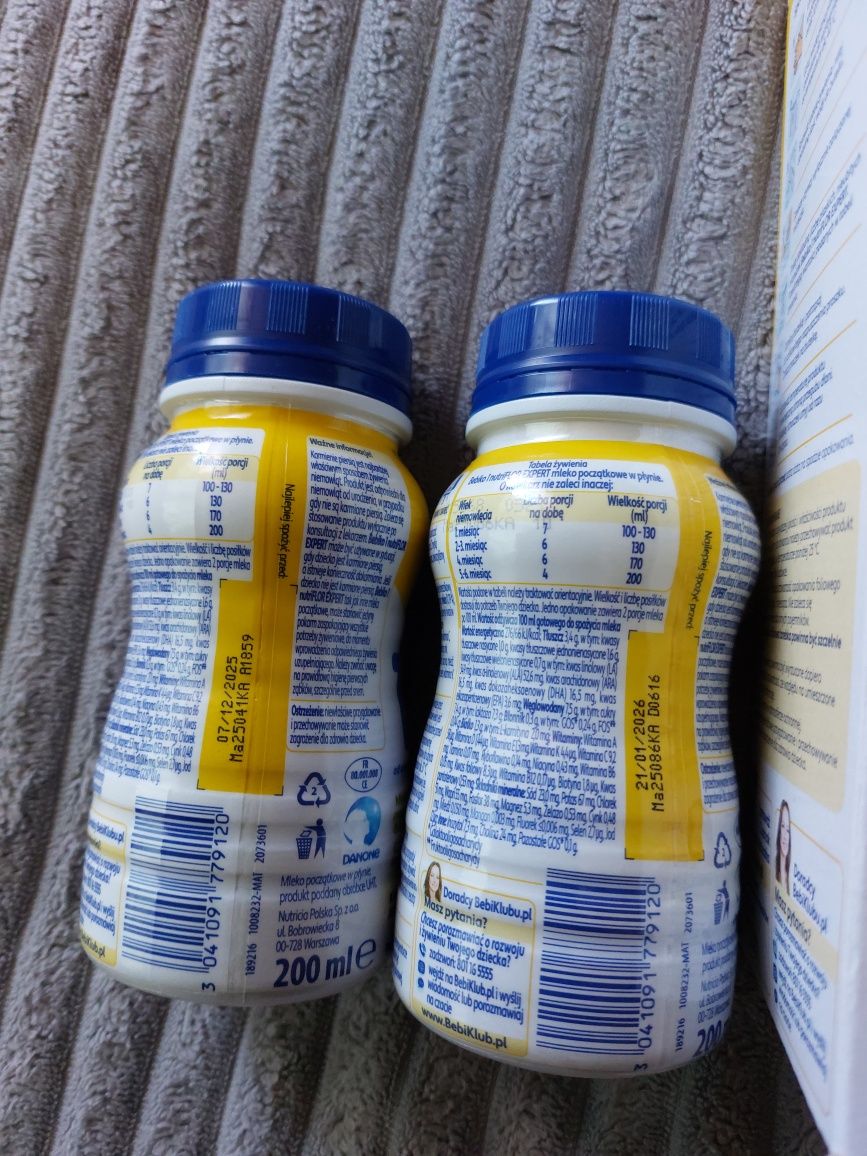 Mleko modyfikowane Bebiko 1 ,4×200ml i 1×600g