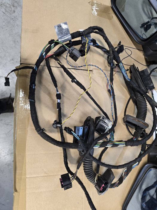 Lusterka elektrycznie składane e46 kombi sedan komplet wiazka