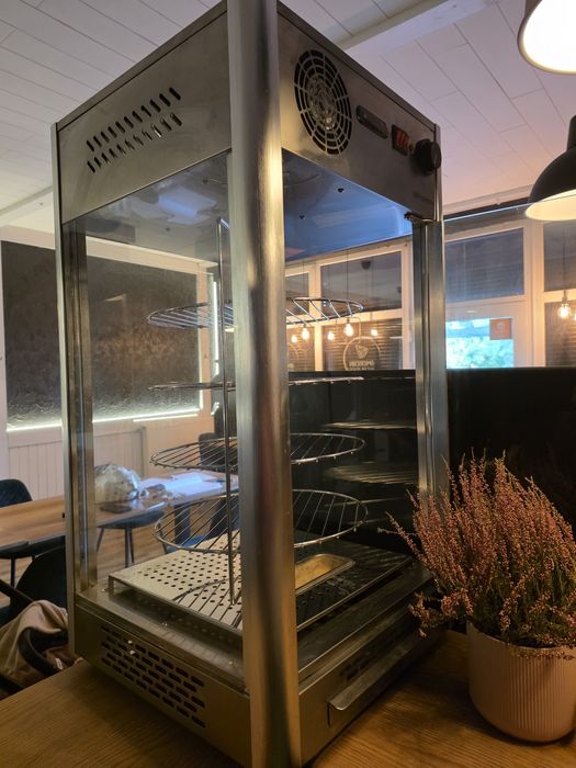 Witryna grzewcza ggmgastro stal nierdzewna