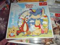 Puzzle 100 elem. KUBUŚ PUCHATEK I PRZYKACIELE  okrągłe, konturowe nowe