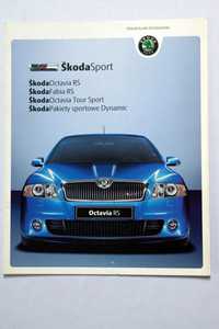 Skoda Sport - katalog prospekt