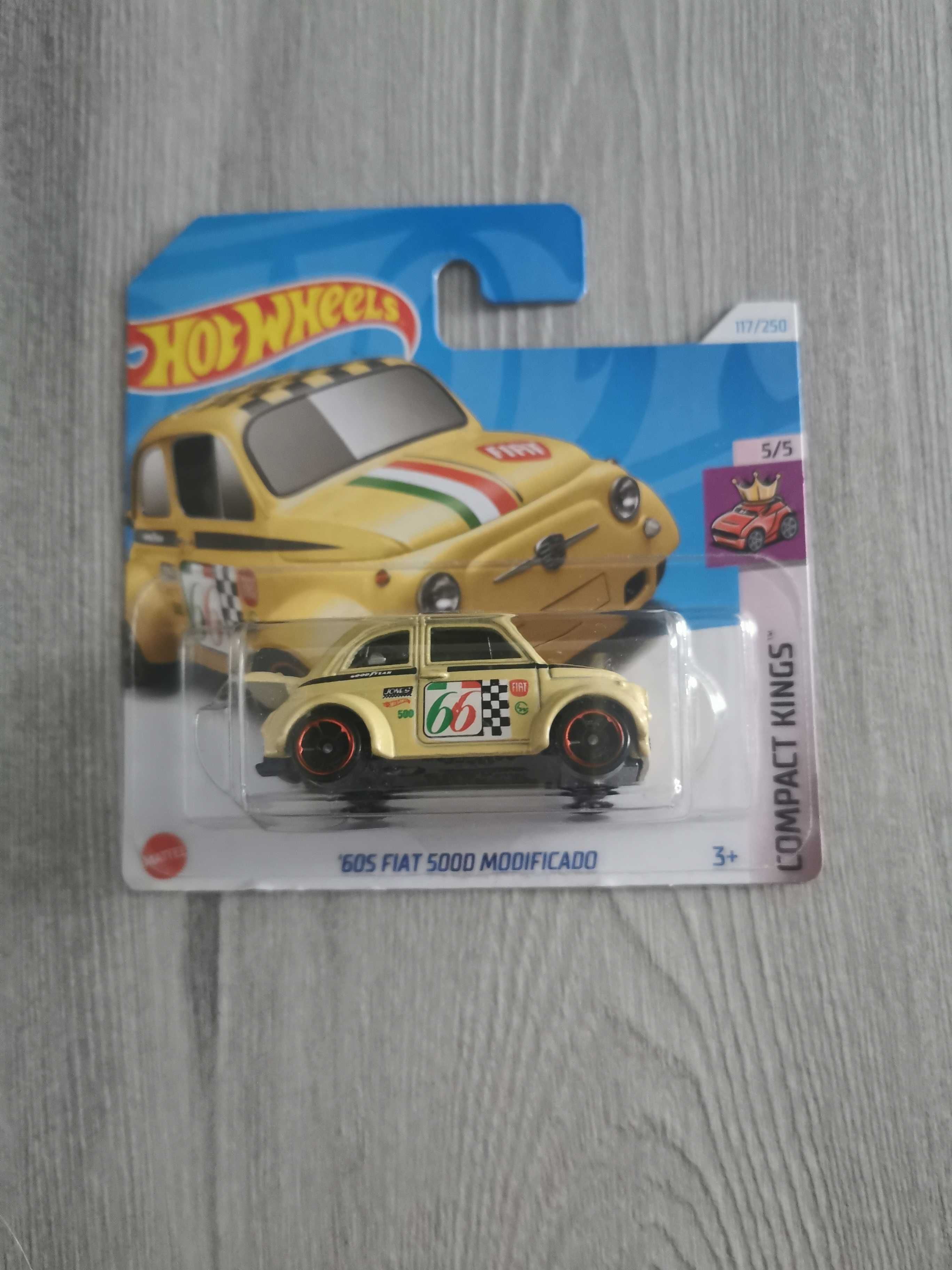 Hot wheels 605 Fiat 500D Modificado