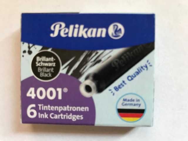 Zestaw Naboje atramentowe Pelikan 4001 krótkie 8 opakowań po6 szt.