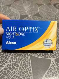 Контактні лінзи Air optix night&day aqua -5,75